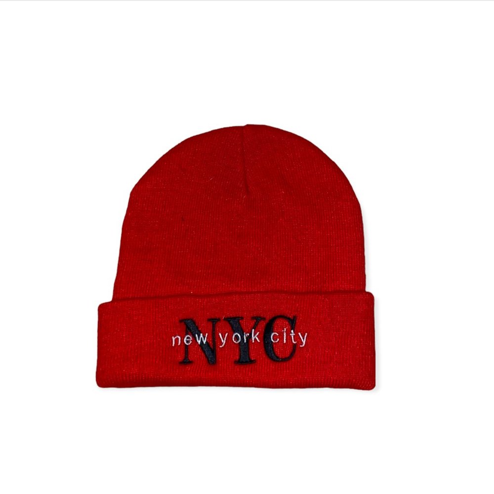 🏁 NYC New York City Beanie Hat 🏁